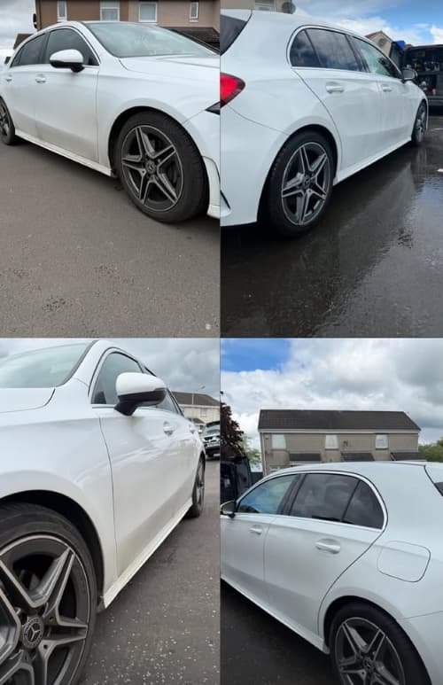 Mercedes A-Class: Full exterior detail