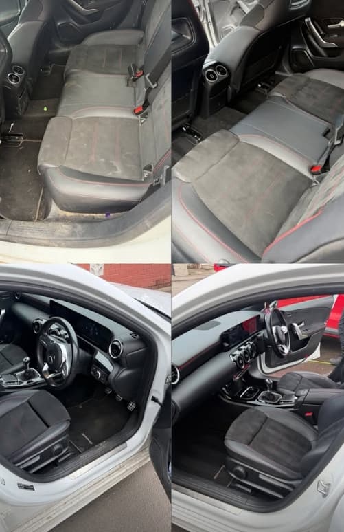Mercedes A-Class: Full interior detail