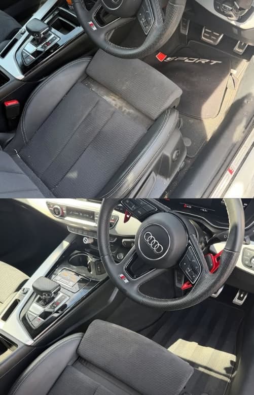 Audi A4: Interior detail
