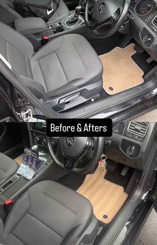 VW Golf: Full interior valet
